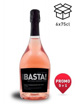 BASTA! espumante rosé - Leve 6 Pague 5 (caixa de 6)