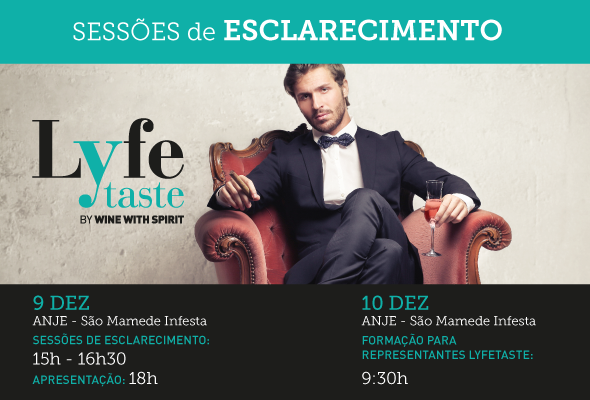 Sessões de Esclarecimento Lyfetaste - São Mamede Infesta - 9 e 10 dezembro