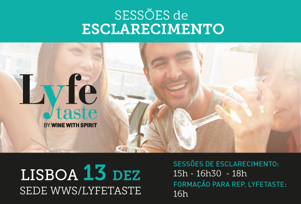 Sessões de Esclarecimento Lyfetaste em Lisboa | 13 de Dezembro