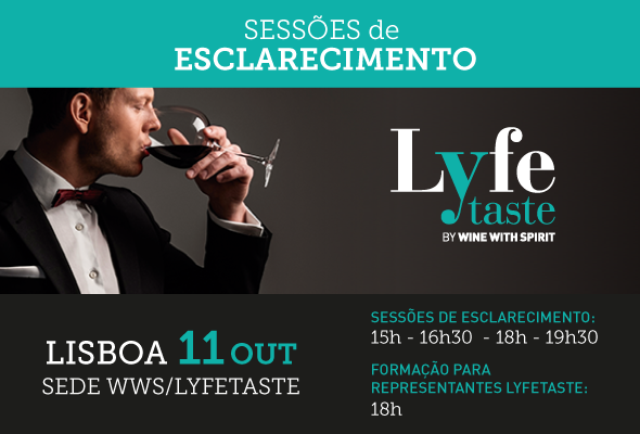 Sessão de Esclarecimento Lyfetaste| Lisboa| 11 Out| Sede WWS/Lyfetaste