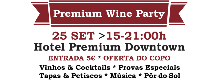No domingo à tarde já tem programa: Venha ter connosco à Porto Wine Party!